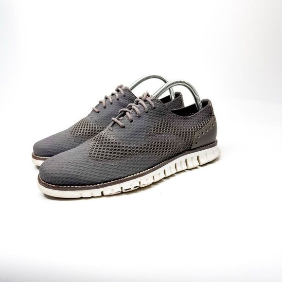 Cole Haan Men\'s Zerogrand Wingtip Oxford Gray Size 7M main image 7